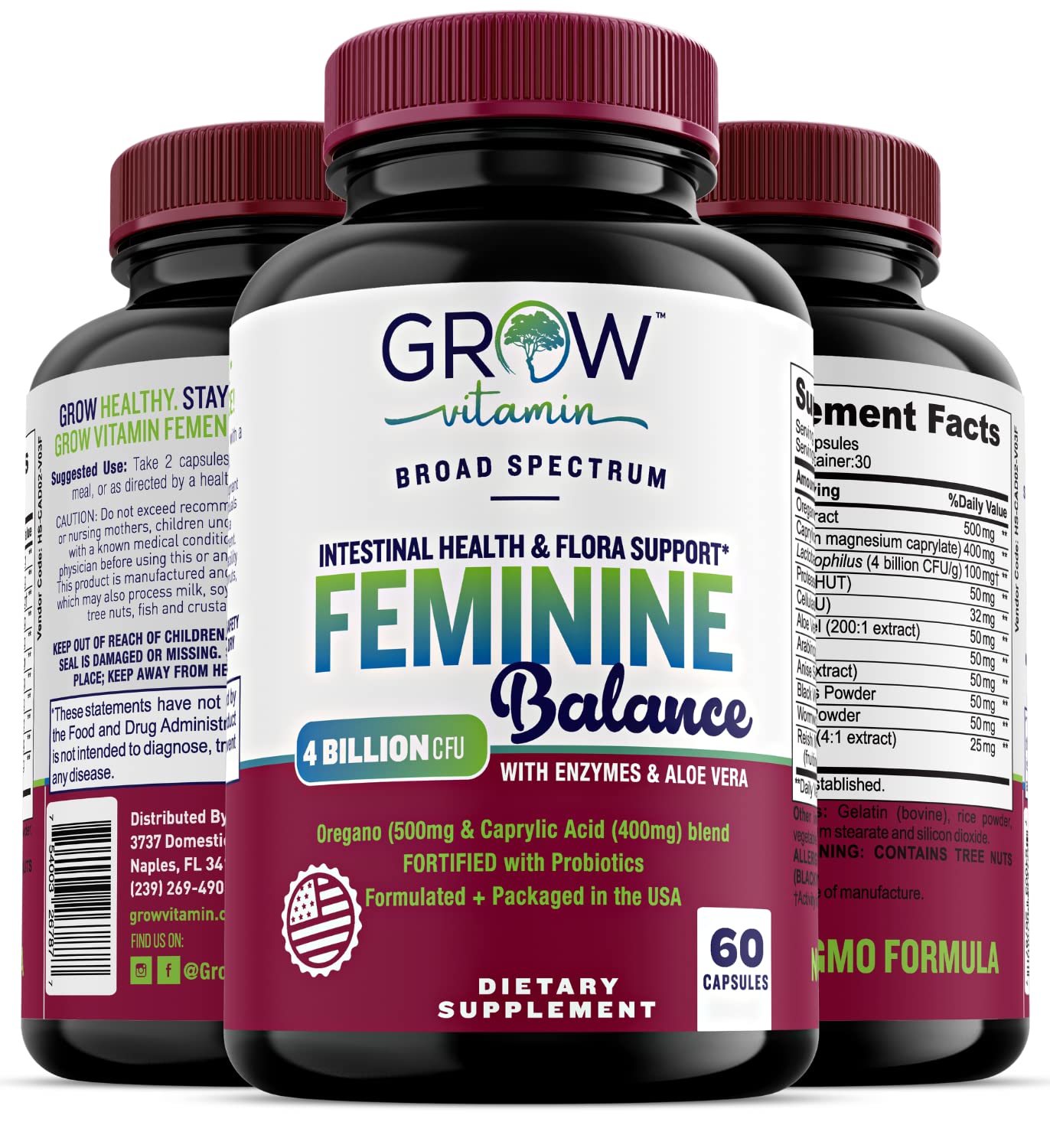 grow vitamin Feminine Balance Complex