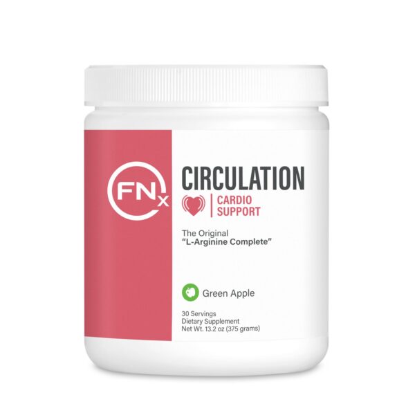 Version 1.0.0 Frente del envase Fenix Nutrition L-Arginina Complete Manzana Verde