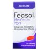 Frasco Feosol Bifera HIP y PIC con etiqueta