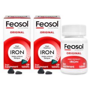 Feosol Original frasco y tabletas