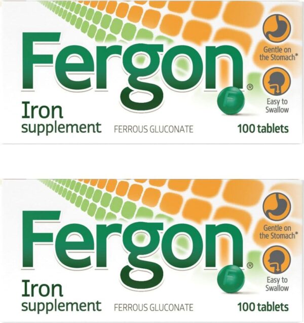Frasco de Fergon hierro 100 tabletas