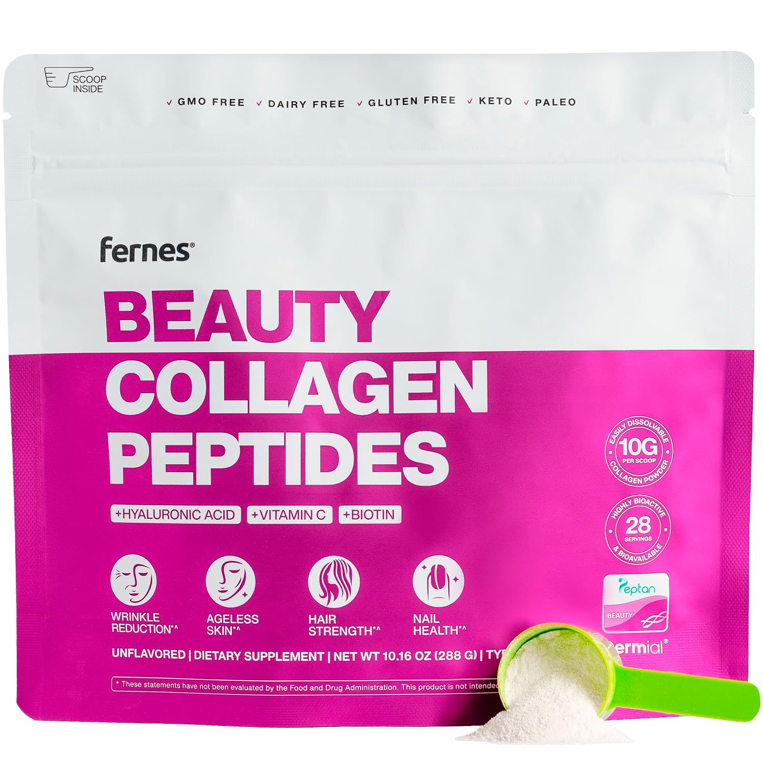 Fernes Collagen with Hyaluronic Acid and Biotin