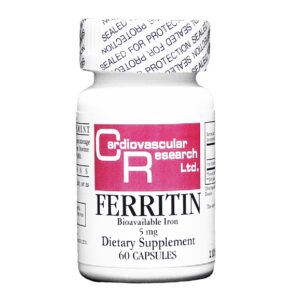 Frasco Ferritin hierro bovino