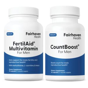 Frasco FertilAid para Hombres y Countboost Combo