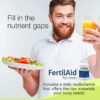 FertilAid para hombres fórmula vegana limpia