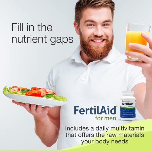 FertilAid para hombres fórmula vegana limpia