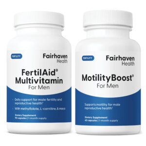 Frasco FertilAid para hombres MotilityBoost