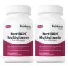 Suplementos FertilAid para mujeres Fairhaven Health 180 cápsulas veganas