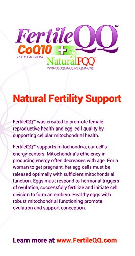 Cápsulas FertileQQ CoQ10 PQQ
