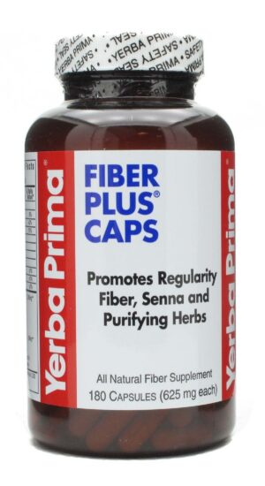 Fiber Plus Yerba Prima 180 cápsulas paquete doble