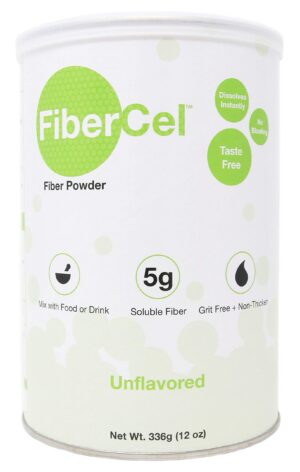 FiberCel polvo de fibra sin sabor 12oz sin aditivos