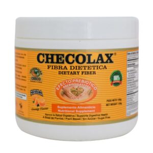 Version 1.0.0 Fibra dietética CHECOLAX en polvo sabor naranja 127 gramos