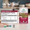 Paquete polvo fibra soluble e insoluble psyllium organic india