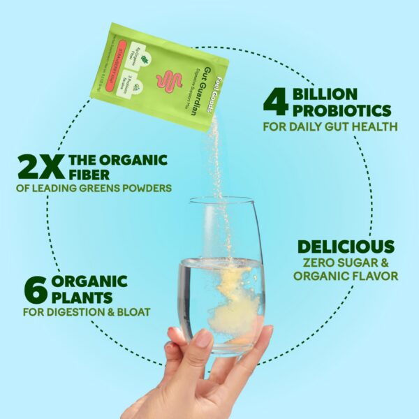 Fibra soluble orgánica Feel Goods para regular intestino y digestión