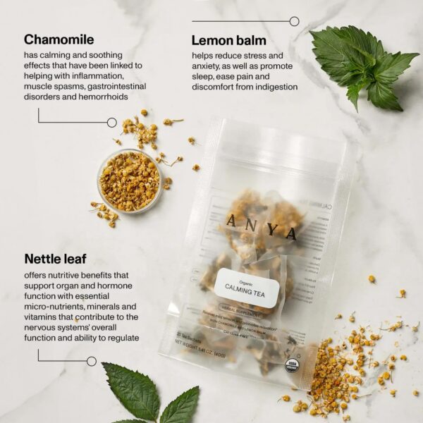 Filtros biodegradables para té ANYA 100% vegetales y compostables