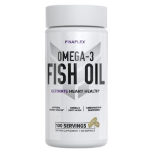 FINAFLEX Pure Fish Oil frasco de cápsulas blandas