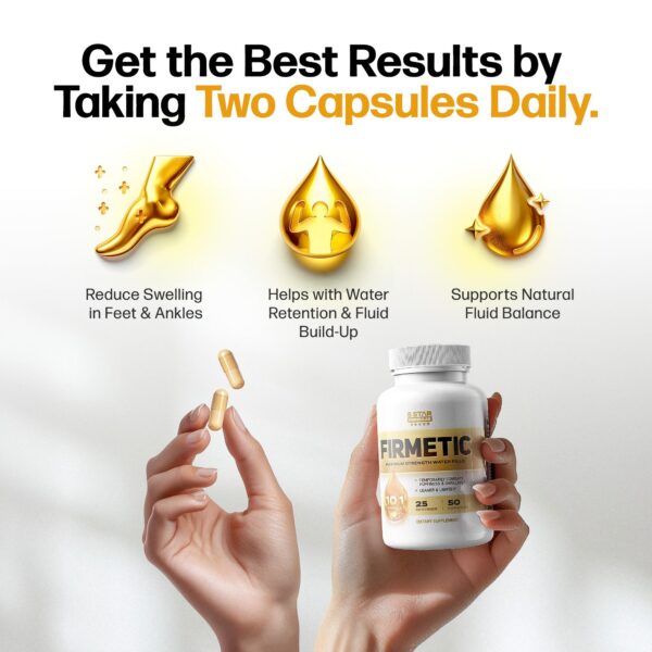 Frasco Firmetic etiqueta lateral