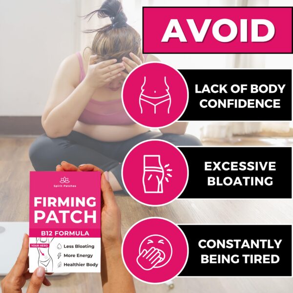 Etiqueta trasera de parches Firming B12 Spirit Patches
