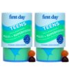 Frasco de FIRST DAY Teen Vitamins