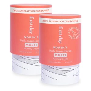 Version 1.0.0 FIRST DAY multivitaminas en gomas para mujeres 60 días