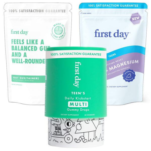 Version 1.0.0 FIRST DAY Teens Wellness front