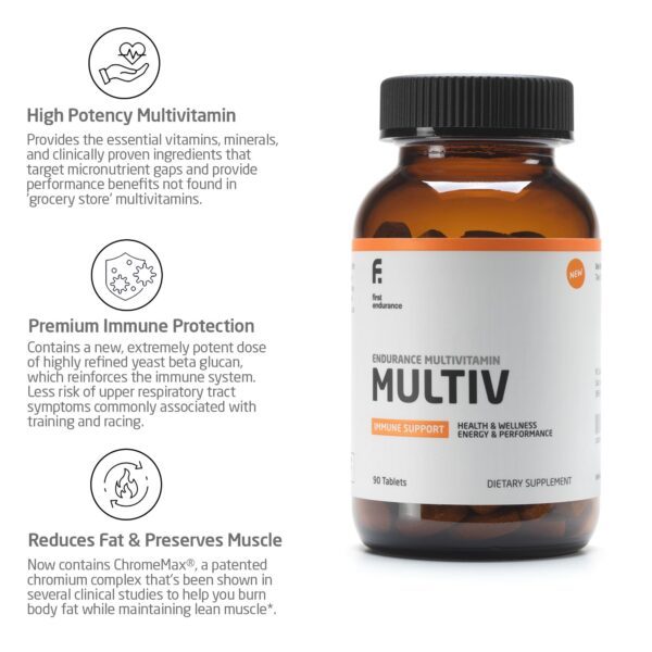 FIRST ENDURANCE MULTIV mostrando beneficios