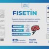 Etiqueta frontal fisetina 200 mg