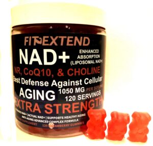 Gomitas NAD NR y CoQ10 frente