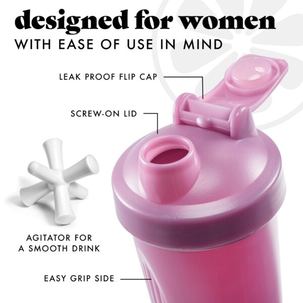 Etiqueta Fit & Fresh en botella