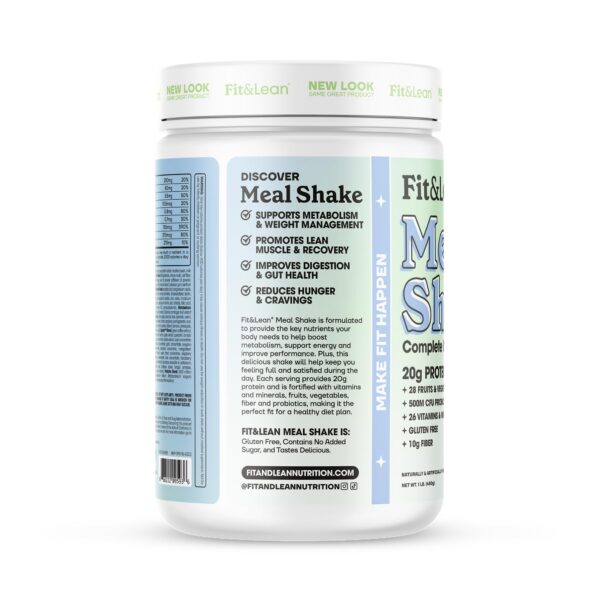 Version 1.0.0 Etiqueta de Fit & Lean Shake chocolate