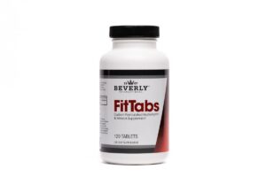 Fit Tabs Beverly International multivitamínico diario 120 tabletas