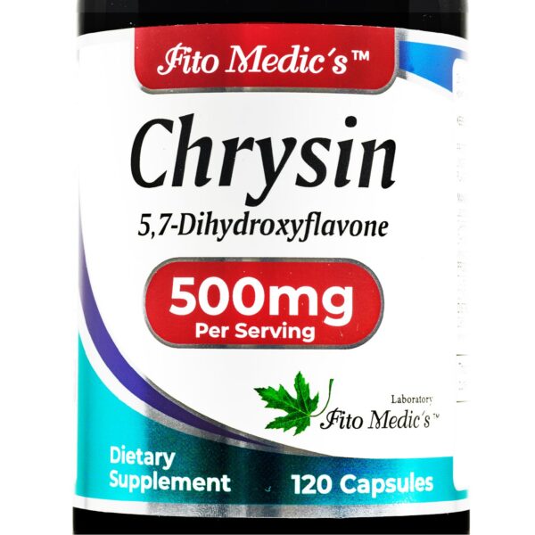 Frasco FITO MEDIC'S Chrysin 500 mg