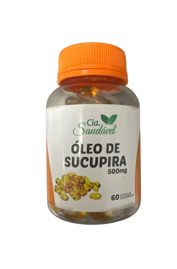 Fitogreen aceite de Sucupira 500 mg 60 cápsulas paquete frontal