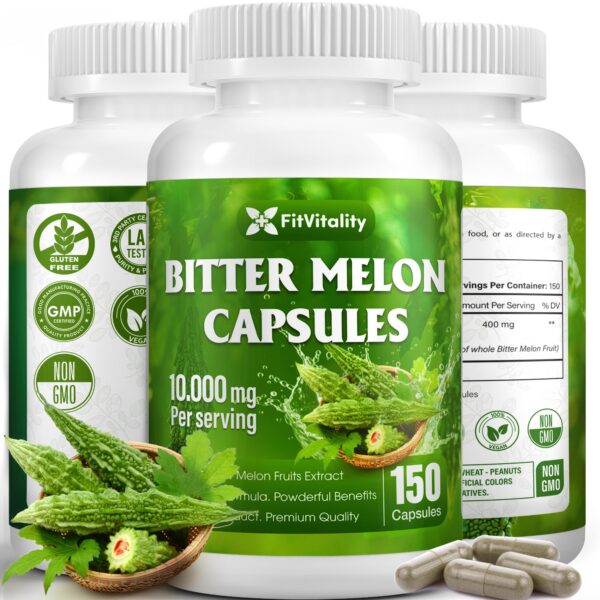 Frente de la caja Bitter Melon