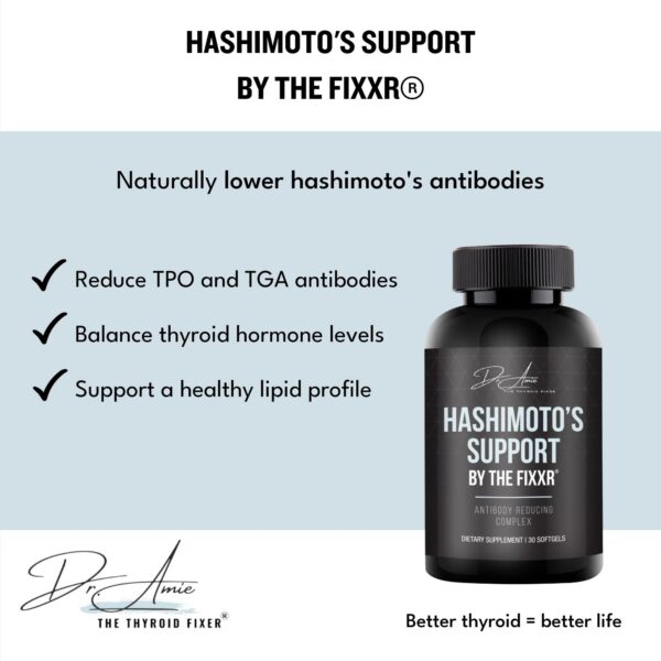 Frasco de Softgels Fixxr Hashimoto's