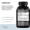 Etiqueta de ingredientes Fixxr Thyroid Support