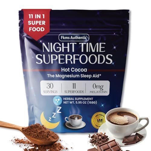 Paquete de FKMS cacao caliente nocturno con superalimentos