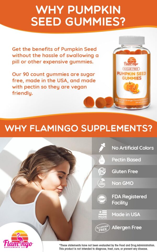 Flamingo Supplements etiqueta del producto