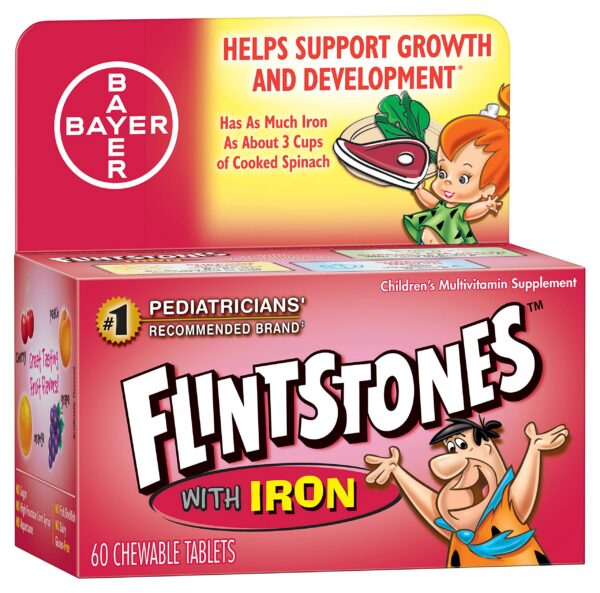 Version 1.0.0 Paquete múltiple Flintstones multivitamínico con hierro
