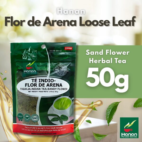 Version 1.0.0 Té flor de arena hojas sueltas natural HANAN