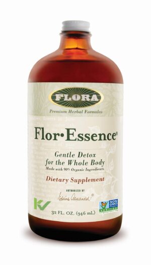 Flor Essence té detox orgánico 32oz botellas