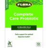 Version 1.0.0 Flora Complete Care Probiotico suplemento botella y caja