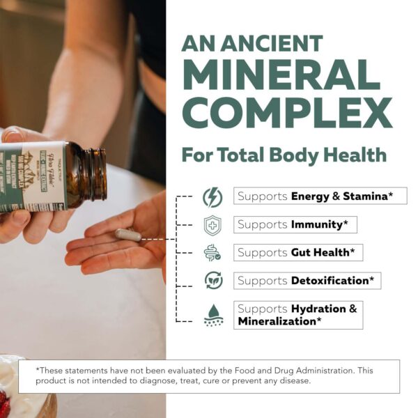 Etiqueta frontal de Flora Fulvic