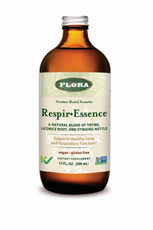 Flora Respir-Essence apoyo pulmonar botella vidrio