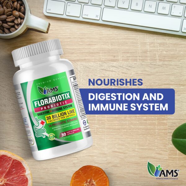 Florabiotix suplemento digestivo caja vista lateral