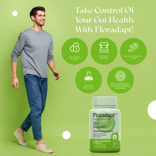 Floradapt probióticos soporte digestivo caja