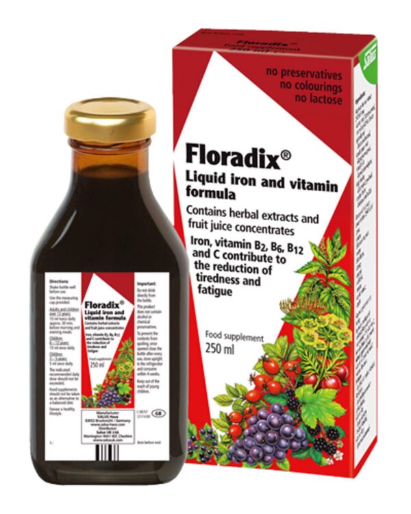 Floradix Floravital líquido Hierro y Vitaminas - botella