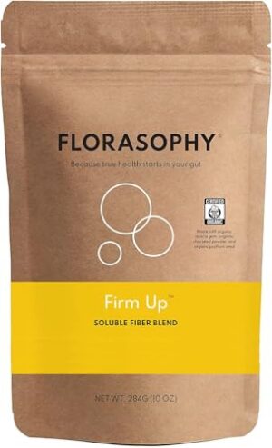 Version 1.0.0 Florasophy Firm Up fibra soluble suplemento digestivo salud intestinal
