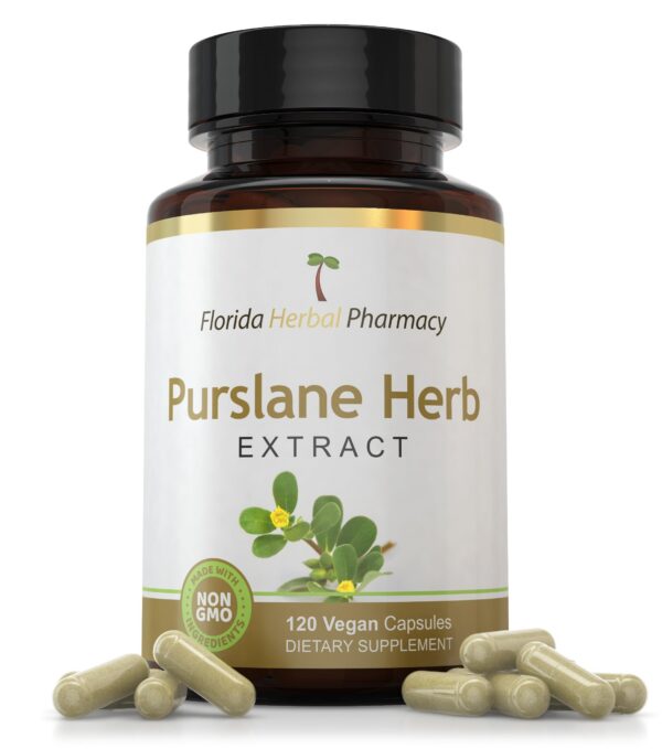 Purslane Extract Cápsulas Frente