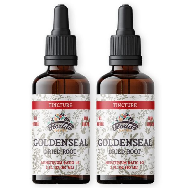 Florida Herbs extracto raíz sello de oro suplemento herbal 2 frascos